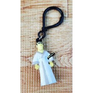 Samurai Jack Figurine Keychain Bag Clip 2" Cartoon Network